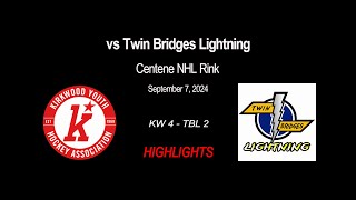 KW 14UA2 vs TBL 9724 Highlights [upl. by Grearson]