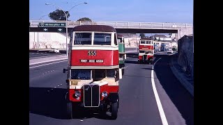 Power House Museum Opening Vintage Bus Service 1981 [upl. by Allehcram510]