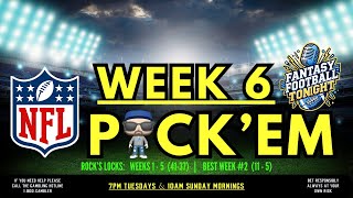 NFL Week 6 Picks Predictions amp Best Bets [upl. by Ranger561]