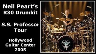 Neil Pearts SS Professor Drum Tour  Hollywood Guitar Center [upl. by Rimola]