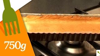 Cuire une pâte à tarte à blanc  750g [upl. by Samal]