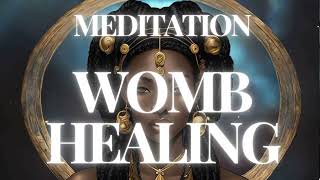 womb healing guided meditation [upl. by Eilloh]