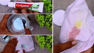 Home remedy to Remove dye transfer or color run bleeding from white and multi coloured clothes [upl. by Nivi67]