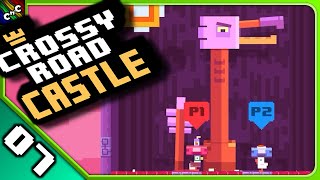 STRUGGLING IN THE LOST TEMPLE  Crossy Road Castle COUCH CO OP Episode 7  Couch Plays [upl. by Linnea]