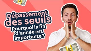 Plafond Autoentrepreneur  Que faire en cas de dépassement du chiffre daffaires [upl. by Natan]