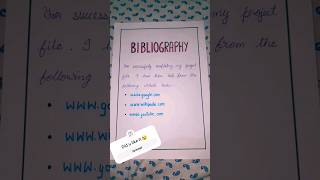 Bibliography for school projects art creative projects bibliography [upl. by Alamac]