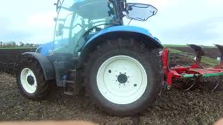 Amortyzacja osi po 2 modyfikacji V2 New Holland T6155 amp Agro Masz PO4R [upl. by Birkle]