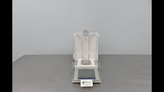 Mettler Toledo XP105 Video ID 21130 [upl. by Nauqaj798]