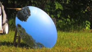 PARABOLIC MIRROR PARABOLOID CONCAVE SOLAR CONCENTRATOR [upl. by Ahcsap957]