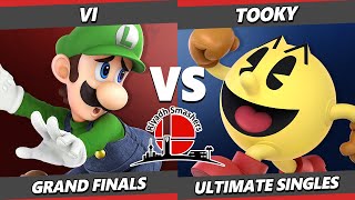 RS Series 138 GRAND FINALS  Vi Luigi Vs Tooky PacMan Smash Ultimate  SSBU [upl. by Anemolif]