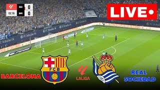 🔴EN VIVO  🔥REAL SOCIEDAD FC BARCELONA EN VIVO 🏆 LA LIGA EA SPORTS 2425 JORNADA 13🏆BARÇA HOY [upl. by Enriqueta]