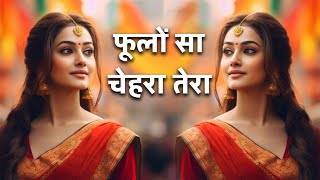 Phoolon Sa Chehra Tera Remix  फूलों सा चेहरा तेरा  Dance Mix [upl. by Buskus548]