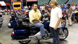 2007 Honda Gold Wing GL1800  sale video [upl. by Esnohpla]