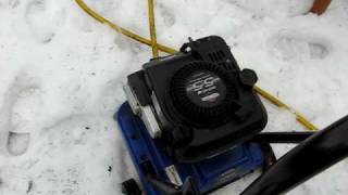 Simoniz 2350 PSI Pressure washer Winter Cold Start [upl. by Nievelt]