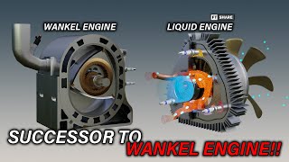 SUCCESOR OF WANKEL ENGINE   LIQUID PISTON ENGINE [upl. by Eissej]