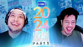 GMMTV2024 UPampABOVE PART1  TRAILER REACTIONS  BOYFRIENDS WATCH [upl. by Noeht]