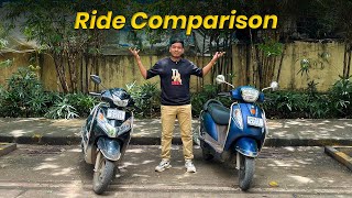 2023 Honda Activa 125 Vs Suzuki Access 125 😍 2023 मे कौनसी ख़रीदे  Detailed Ride Comparison 🔥 [upl. by Dieterich661]