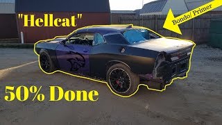 Rebuilding a Wrecked Dodge 2016 Hellcat Still a Better Deal Than Copart Part 4 [upl. by Vanya520]