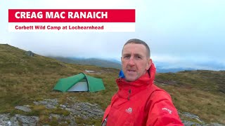 Creag Mac Ranaich  Corbett wild camp  Lochearnhead  Scotland [upl. by Arnuad193]