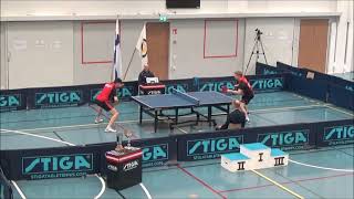 OLAH Benedek vs NAUMI AlexMens singles finalFinnish championships 2024 [upl. by Nylauqcaj]