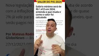 SAIU  Valor do PIS PASEP 2024 [upl. by Anasxor284]