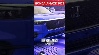 NewGen Honda Amaze 2024 Leaked  New Honda Amaze Spied  Maruti Dzire Rival ADAS Features amaze [upl. by Modie]