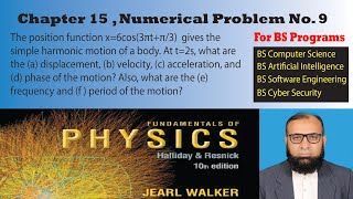 Problem 9 chapter 15  applied physics  BSCS  BSSE  solution by Dr Riaz [upl. by Ilojne]