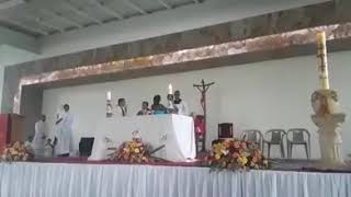 Mujer tira Hostias Consagradas  Mira la reacción del sacerdote [upl. by Brinkema326]