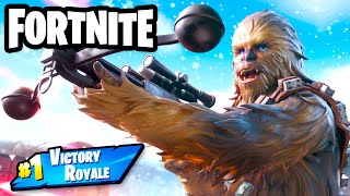 Chewbacca and More Star Wars Fortnite 1 Victory Royale [upl. by Ileyan964]