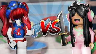 1v1 with TALIA in murder mystery 2 [upl. by Selima]