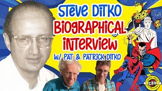 Steve Ditko Biographical Interview with Pat amp Patrick Ditko by Alex Grand [upl. by Quickel]