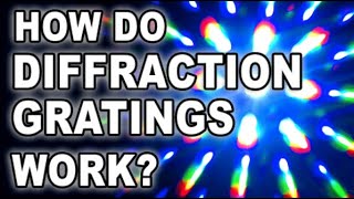 diffraction gratings Using the principles of interferences to examine light [upl. by Traci]