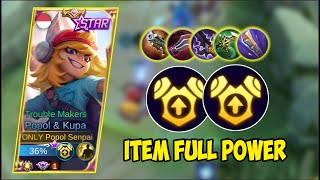 NEW META POPOL KUPA FULL ATTACK SPEED ‼️🔥  BEST BUILD POPOL KUPA 2023  GAMEPLAY TOP GLOBAL POPOL [upl. by Deena144]