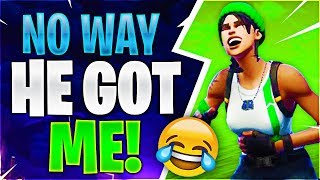 NO WAY HE GOT ME Feat CDNThe3rd amp FearItselfTV Fortnite Battle Royale [upl. by Griffith531]