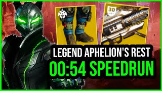 Aphelions Rest 054 Lost Sector Speedrun Destiny 2 Season of Defiance [upl. by Cyrano]