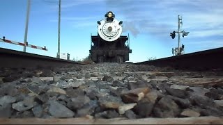 Strasburg Railroad Steam Train Runs Over My Camera Twice [upl. by Enitnatsnoc]