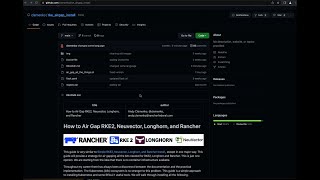 OUTDATED  How to Air Gap RKE2 Neuvector Longhorn and Rancher [upl. by Nahgeam]