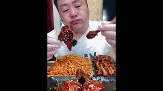 MUKBANG EATING PIG BELLY viral youtubeshorts mukbang [upl. by Ladnek675]