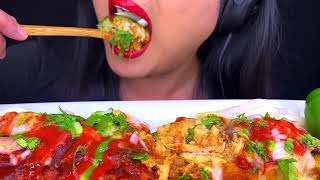 ASMR PHAN BITES ONLY CHEESY ENCHILADAS ASMR [upl. by Rolanda158]