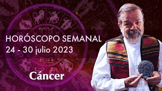 ♋ Cáncer  24 al 30 de Julio 2023  Horóscopo  Mauricio Puerta CodigosTV [upl. by Analaj]