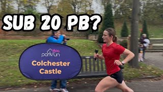 SUB 20 PB  Colchester Castle Parkrun [upl. by Graham]