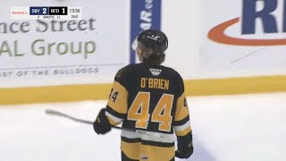 OHL Rookie of the Year Jake OBrien Highlight reel tape with Brantford 2025 NHL Draft prospect [upl. by Risley]