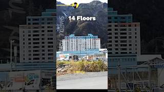 Whole city lives in this single building  Begich towers  Whittier Alaska [upl. by Egon]