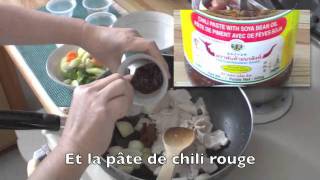 Poulet à la Pâte de Chili Rouge [upl. by Gawain]