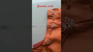 Simple brooches work blouse song [upl. by Nnanerak357]