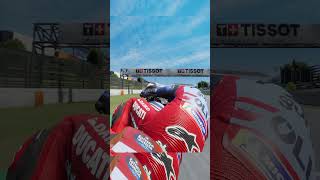 this is the moment marquez almost fell motogp motogplive racing [upl. by Makell]