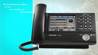 Panasonic KXNT400 IP Business Phone Summary [upl. by Joris122]