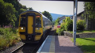 Stations on ‘The Far North Line’  Alness amp Invergordon  26th July 2023 [upl. by Ennaeerb]