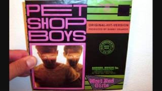 Pet Shop Boys  West End girls 1984 7quot version [upl. by Colner]