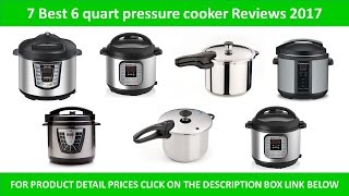 7 Best 6 quart pressure cooker  6 quart pressure cooker Reviews [upl. by Otto162]